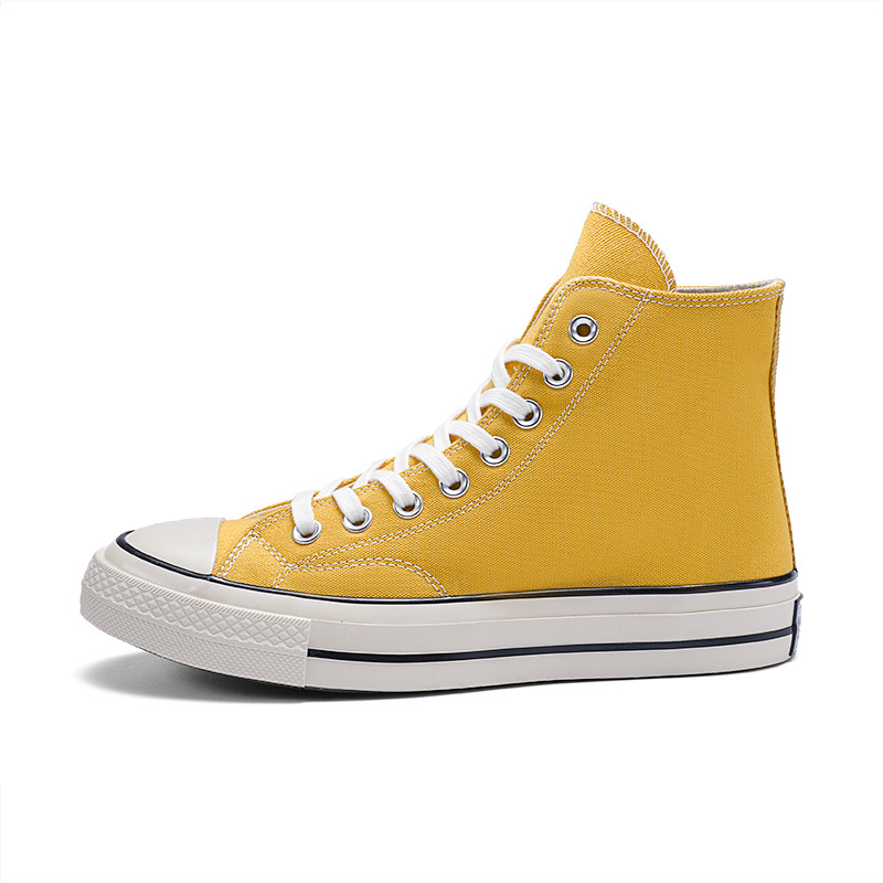 1970s yellow high top