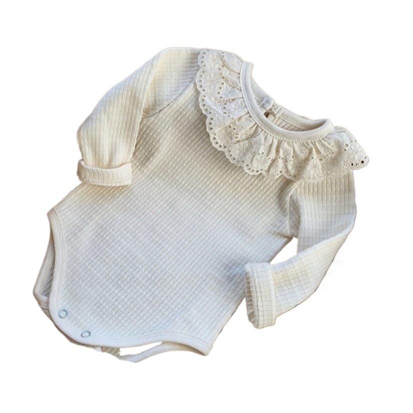 Estilo coreano de la muchacha recién nacido bolsa Pey triángulo romper ins bebé Chanel estilo abrigo correa corta escalada traje de tres piezas