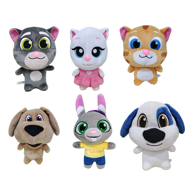 Говорящий Том котёнок Talkingtom машинка резьба кукла-кукла игрушка плюшевые игрушки Дунгуань переработка и производство