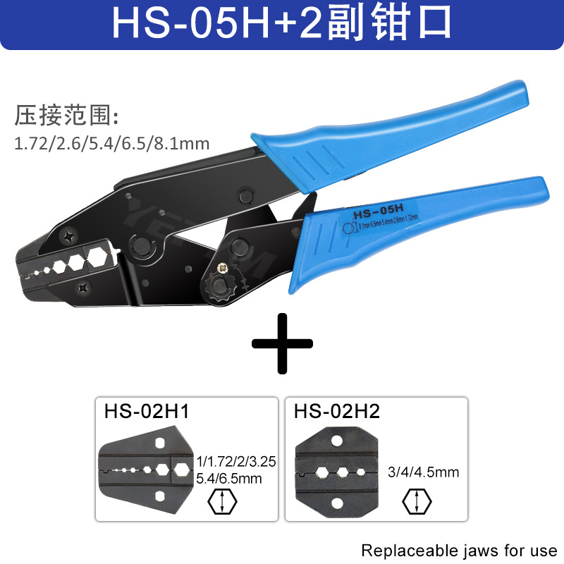 Conector coaxial Cable Terminal hexagonal interfaz BNC terminal de video de vigilancia alicates herramienta de fibra óptica