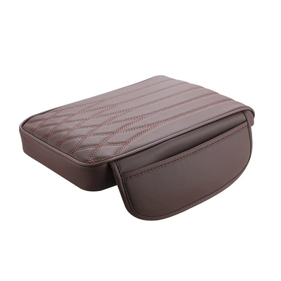 Armrest box pad: Pad, Memory Foam Leather Armrest
