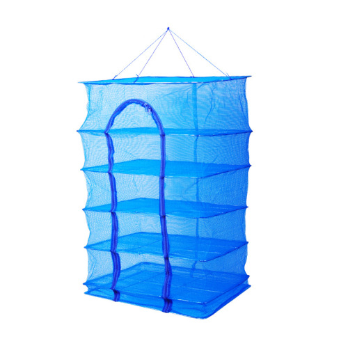 Manufacturer wholesale folding net for drying fish, drying cage for household use, anti-fly and anti-insect, anti-mosquito cage for drying fish and drying meat and vegetables