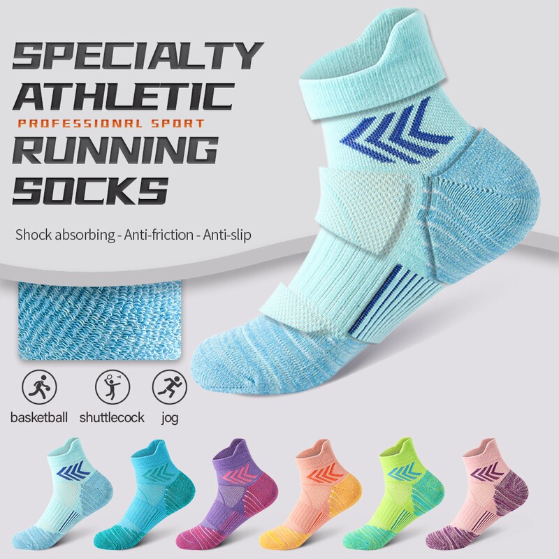 Professional sports socks for running training, spring compression, quick-dry, breathable, unisex, marathon, fitness, hiking, short socks Professional sports socks for running training, spring compression, quick-dry, breathable, unisex, marathon, fitness, hiking, short socks