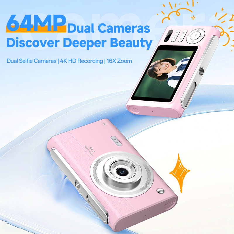 Cross-Border High-Definition Student Party Campus 2.8inch Entry-Level Retro Digital Camera Small Portable Ccd Manufacturer