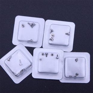 Watch Accessories Suitable for Ap Series Watch Back Cover Screws, All-Steel One-Word Mini Bottom Cover Fixing Screws, Small Cap Nails