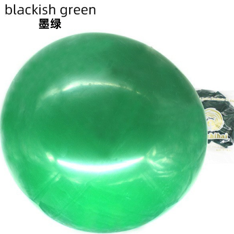 Globos de látex mate personalizados de 36 pulgadas en el mercado nocturno para vender puestos engrosados redondos, decoración de bolas, fiesta de cumpleaños al por mayor