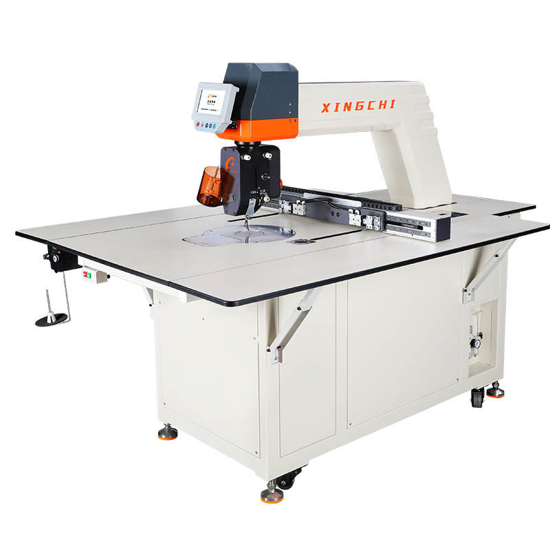 Xingchi marca industrial máquina de coser 8060 equipo de gran alcance prototipo de cuero almohada abajo material grueso máquina de coser