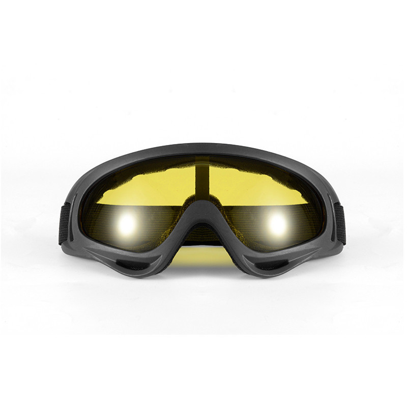 Gafas Tácticas de Protección de Media Montura de PC, para Ciclismo, Motocicleta y Esquí