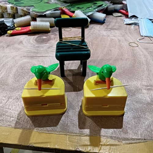 Creative Smart Toothpick Can Cute Bird Toothpick Box Tube Squeeze Type Toothpick Box Home Living Room Toothpick Storage Box