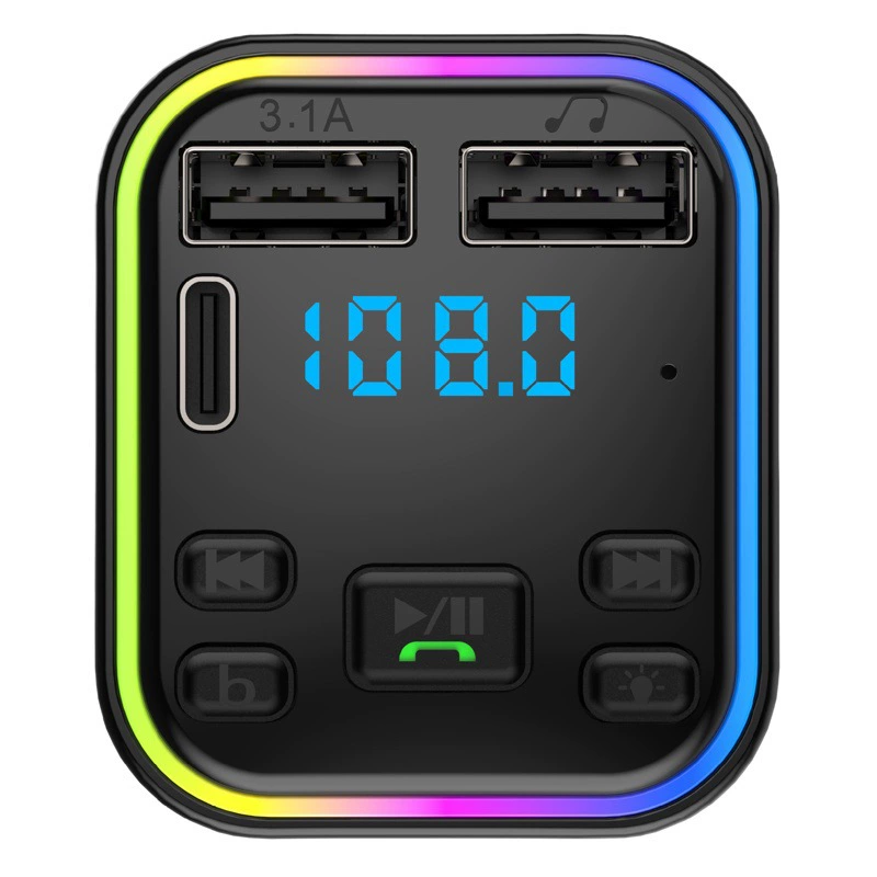 G38 трансграничный автомобильный Bluetooth MP3-плеер Автомобильное зарядное устройство FM-передатчик громкой связи двойной порт USB-приемник