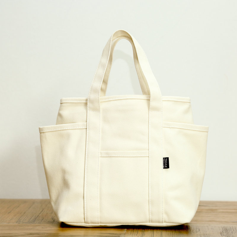 2023 lonchera bolsa de lona bolsa de asas japonesa y coreana para mujer bolsa de tela portátil de moda para mujer bolsa de tela bolsa de mujer de gran capacidad