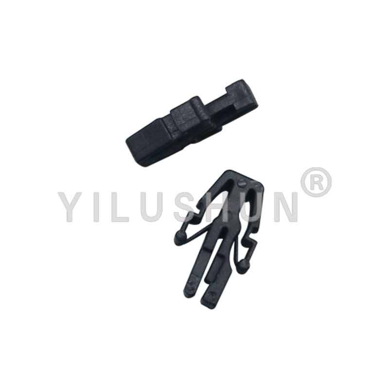 Accesorios del coche delantero medio neto fijo clip doble medio neto plástico nylon hebilla H14 OE:90467-13005