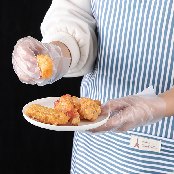 Food -grade disposable gloves home TPE film gloves thick durable…