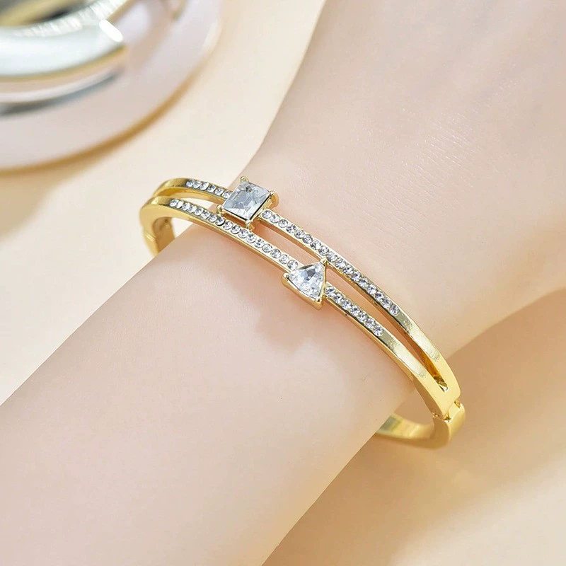 Bracelet, accessory, fashionable jewelry, European style, for import, simple and elegant design