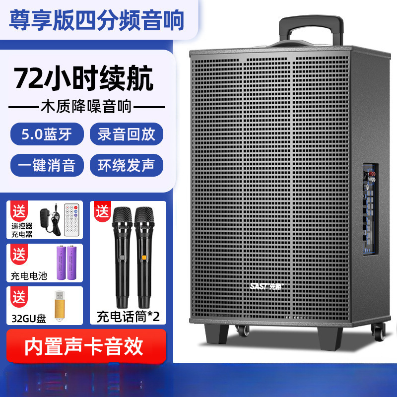 广场舞音响音箱2025新款k歌户外拉杆专用大功率蓝牙专业演出|undefined