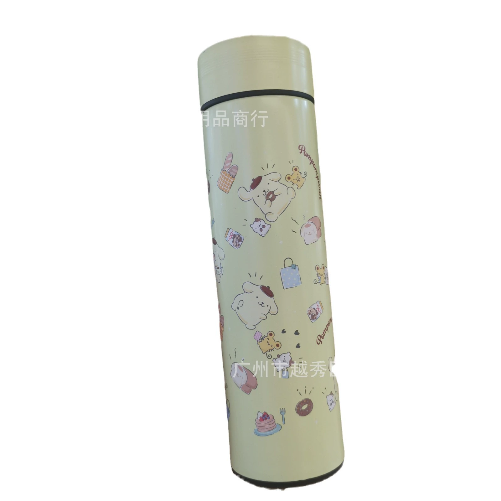 Sanrio, cute high quality glass, handheld capacious straw