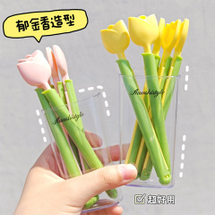 チューリップスナック口封じクリップ磁気吸引冷蔵庫貼付家庭用キッチン食品フライドポテト食品保存クリップシールクリップ