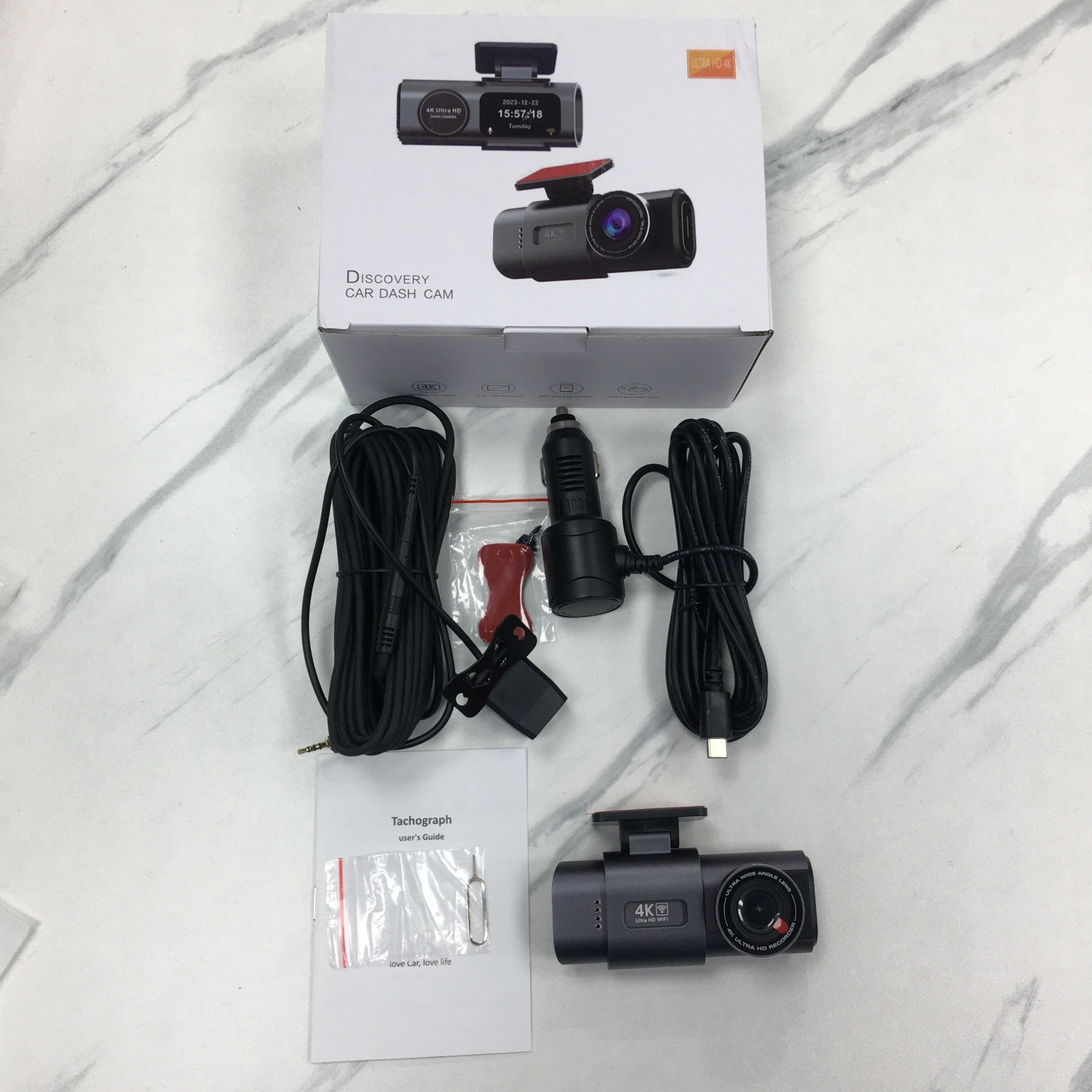 Chezai – New 4K Dual Driving recorder - k3094k1080pwifigps