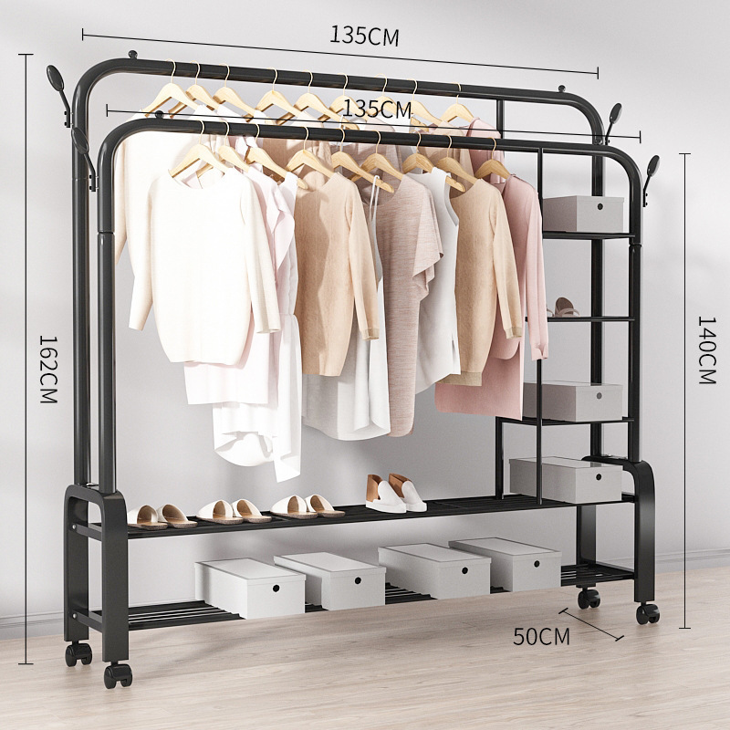 percha de ropa piso mayorista percha de ropa interior percha de ropa simple percha de sombrero para ropa de dormitorio casero gabinete de estante de almacenamiento