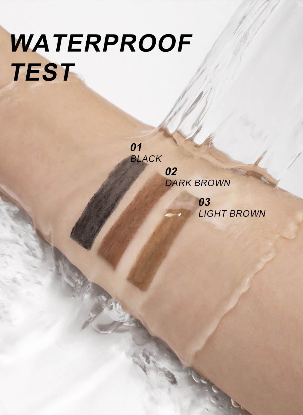 YOUNG VISION's foggy three-in-one eyebrow pencil is not prone to smudging. It features a fine and soft brush and eyebrow blade undefined