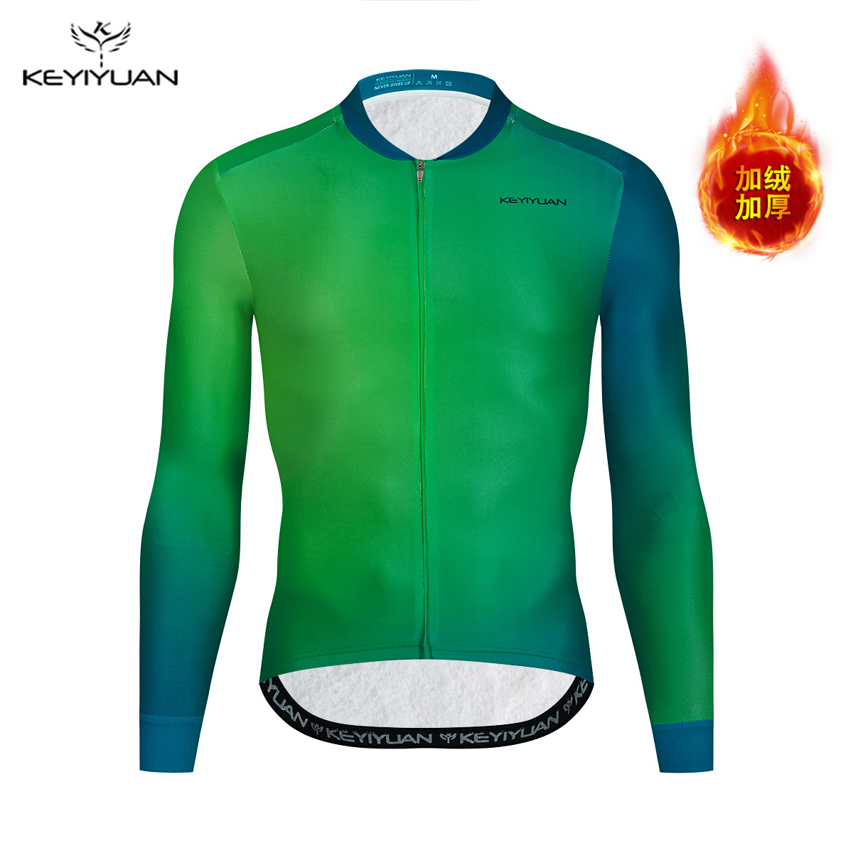 양털 청록색 그라디언트