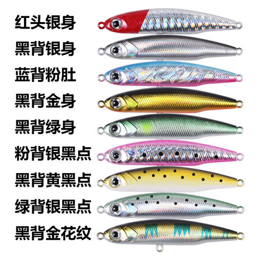 Luya small whitebait, micro-object, trembling, small pencil, ultra-long-range cast, full-swimming layer Luya bait, raised mouth, red-eyed mandarin fish bait