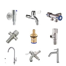 ✅通型水龙头阀芯全铜4分快开水龙头芯子三角阀单冷热水陶瓷配件