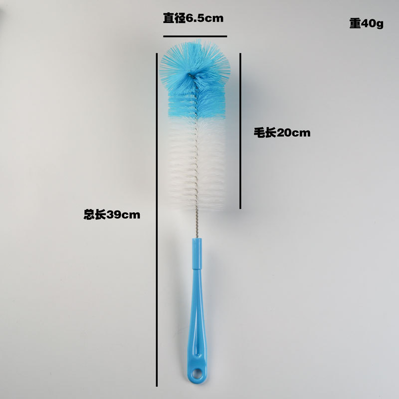 Taza de vacío cepillo biberón cepillo de limpieza traje de paja tubo de ensayo de limpieza taza de agua botella de alimentación esponja cepillo de limpieza suministro directo de fábrica