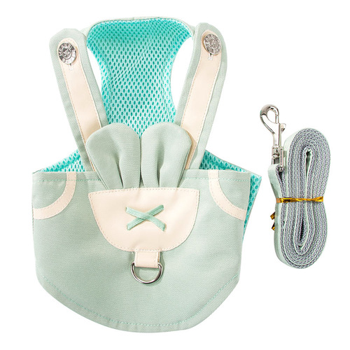 New pet leash dog harness small and medium-sized dog vest style teddy dog ​​leash dog leash dog walking rope supplies