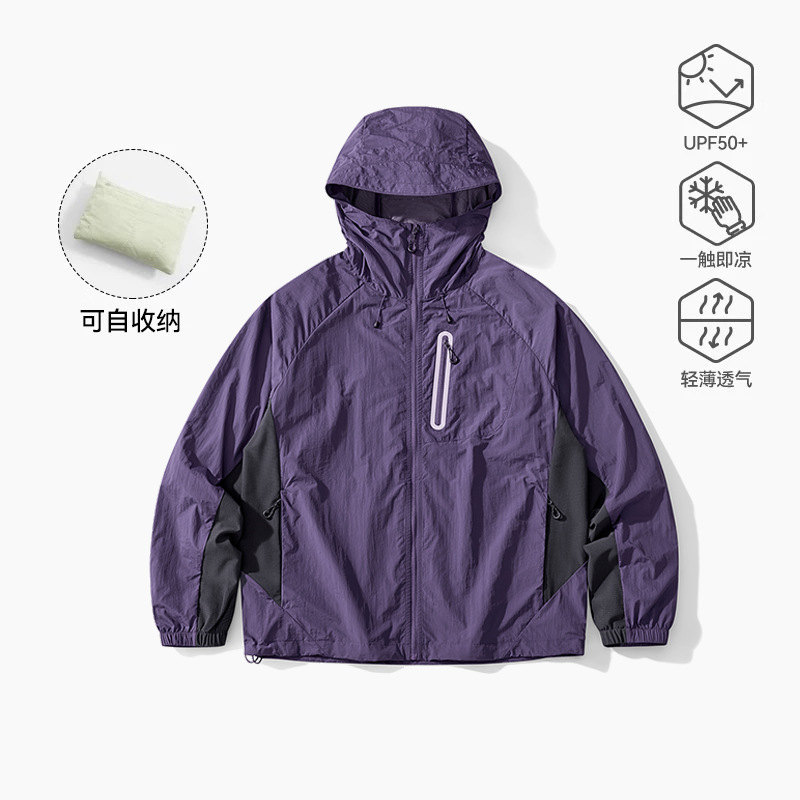 Ropa de protección solar de montaña para mujer UPF100 ropa de piel de almacenamiento ligera para exteriores, gasa original, ropa de protección solar transpirable fresca para hombres