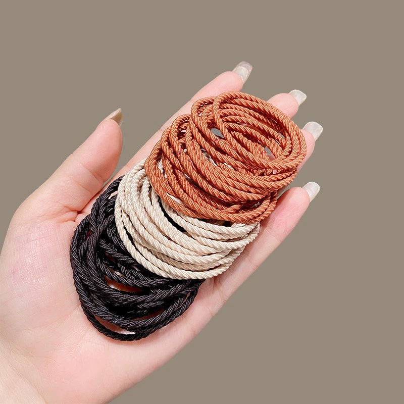 Base elastic hair rope, hair accessory