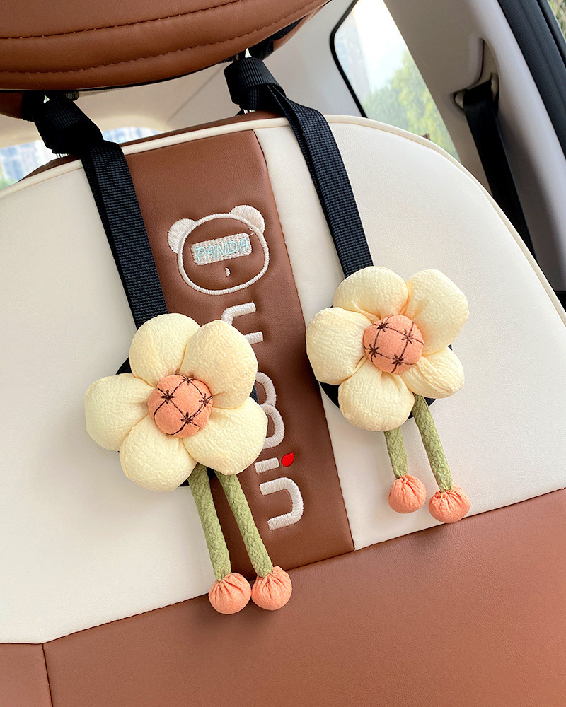Asiento de automóvil, respaldo trasero, gancho pequeño, asiento de automóvil, lindo, gancho de asiento integrado en el automóvil, mujer de primera fila