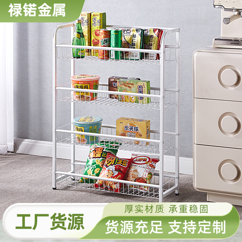 定制超市零食架子宠物店药店可移动置物架摆摊夜市多层带轮货架