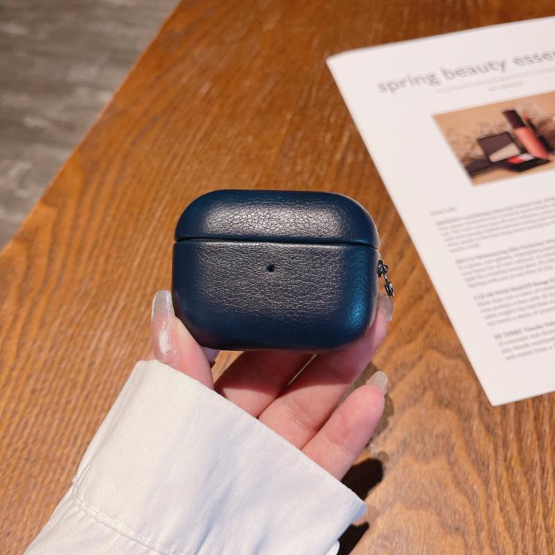 Cuero de imitación de alto nivel para airpods4 cubierta de protección Apple 3 generación 4 generación 5 cubierta de protección 1 / 2 generación cubierta de auriculares