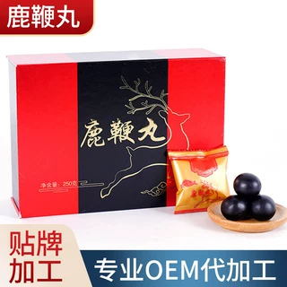 东北梅花鹿鞭丸OEM贴牌鹿产品生产厂家10g大蜜丸定制加工实力工厂