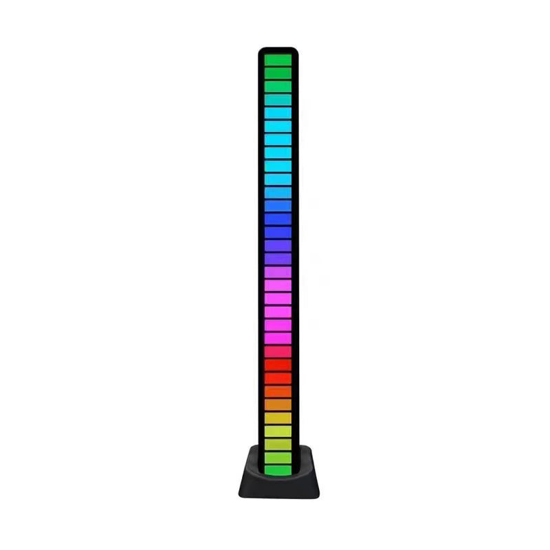 Магнитная RGB подсветка автомобиля с атмосферами для пикапа, компьютерный рабочий стол, аудио, управление звуком, ритм, LED свет атмосферы
