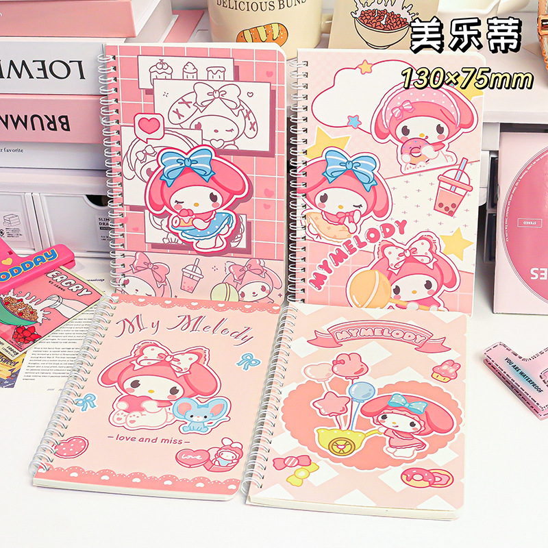 Cuaderno de bobina de dibujos animados A5 Cuaderno de dibujos animados