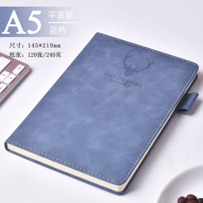 厚いa 5はノートを掛けてオーダーメイドのlogo会議を記録します。|undefined