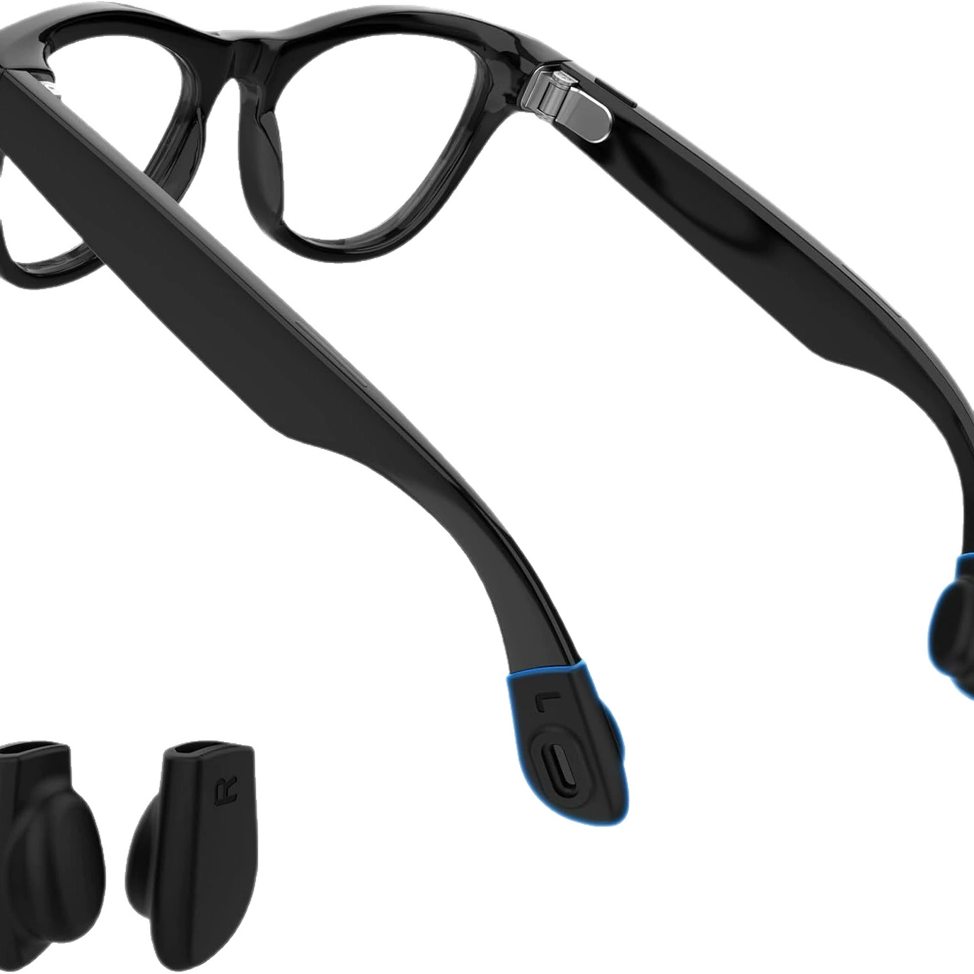 Солнцезащитные очки совместимые с Rayban, силиконовые аксессуары, ушные зажимы