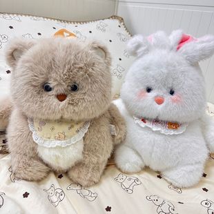 Cute Bear Doll Plush Toy Backpack Rabbit Doll Backpack Doll Girl Gift Birthday Gift