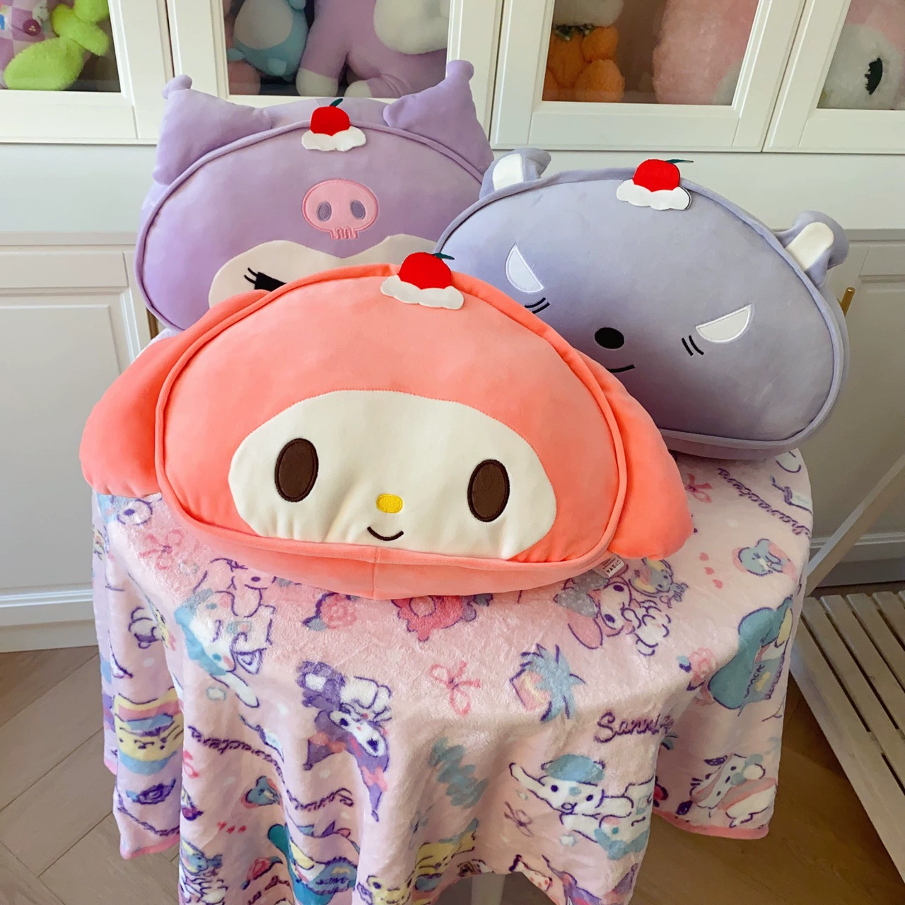 Мультяшная подушка одеяло кукла одеяло для сна диван одеяло утолщение одеяло для кондиционирования воздуха переносное дорожное одеяло автомобильное одеяло