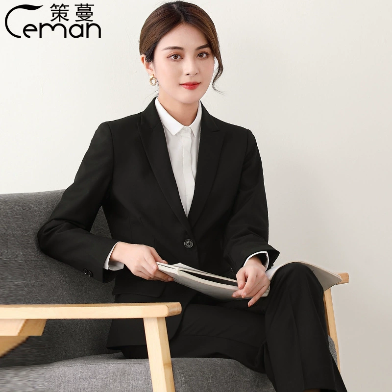 Костюм костюм женский костюм гражданского служащего спецодежда куртка Банк рабочая одежда интервью формальная одежда маленький костюм Деловая одежда женский