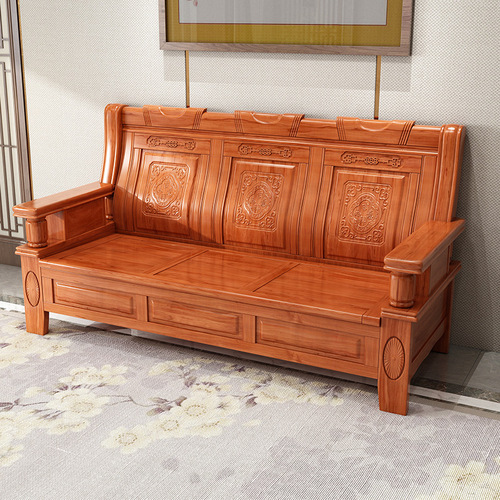 Factory direct sales Chinese solid wood sofa combination living room complete furniture classic Ming and Qing antique sofa classical sofa