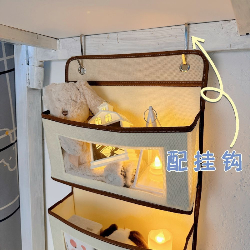 寝室床铺挂钩式悬挂式收纳挂袋宿舍神器下铺床头免打孔床上置物架|undefined