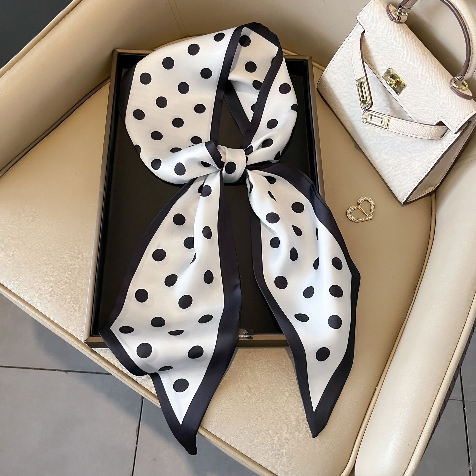 Nuevo caju pequeño cinturón de bufandas onduladas caju multifuncional cinturón de pelo de alta calidad bufandas profesionales