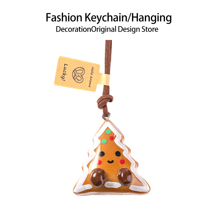 手作りアルカリ水パンストラップかわいい車載バックミラーストラップ貝果かわいいミニアクセサリーdiy装飾