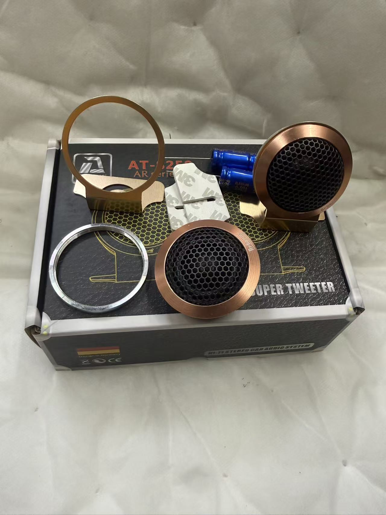 Car audio tweeter imported from Germany AS258 2inch audiophile-grade three-way speaker car tweeter