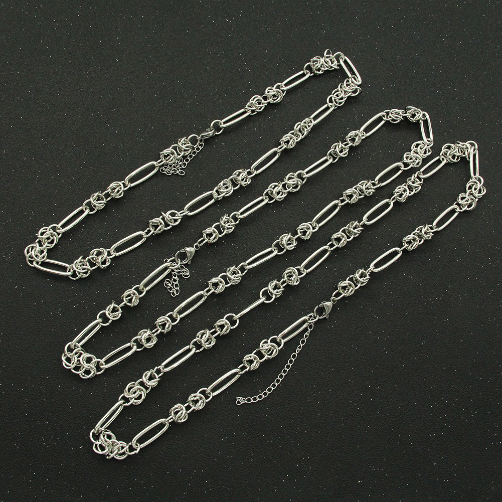 Fashion Creative Splicing Clavicle Chain Necklace Wholesale display picture 4