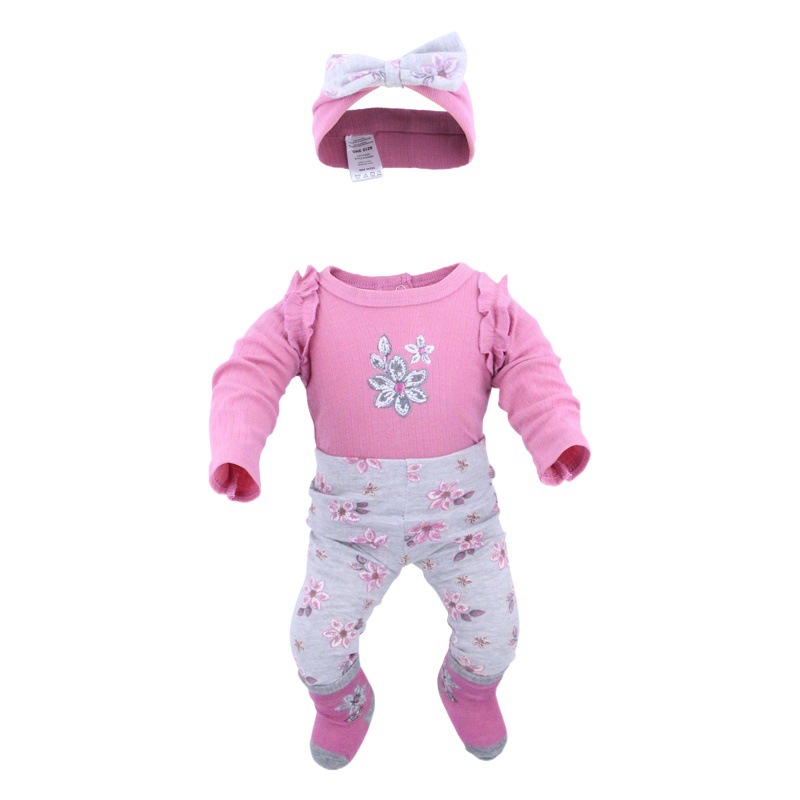 Conjunto de Ropa de Primavera y Otoño para Recién Nacidos, Mameluco de Manga Larga para Bebé, Ropa de Bebé con Cuello Redondo y Estampado de Animales, Nuevo Estilo