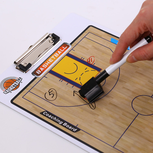 Football PVC tactical board, coach portable tactical explanation, game command board, basketball coach board